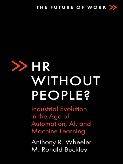 Title details for HR Without People? by Anthony R. Wheeler - Wait list